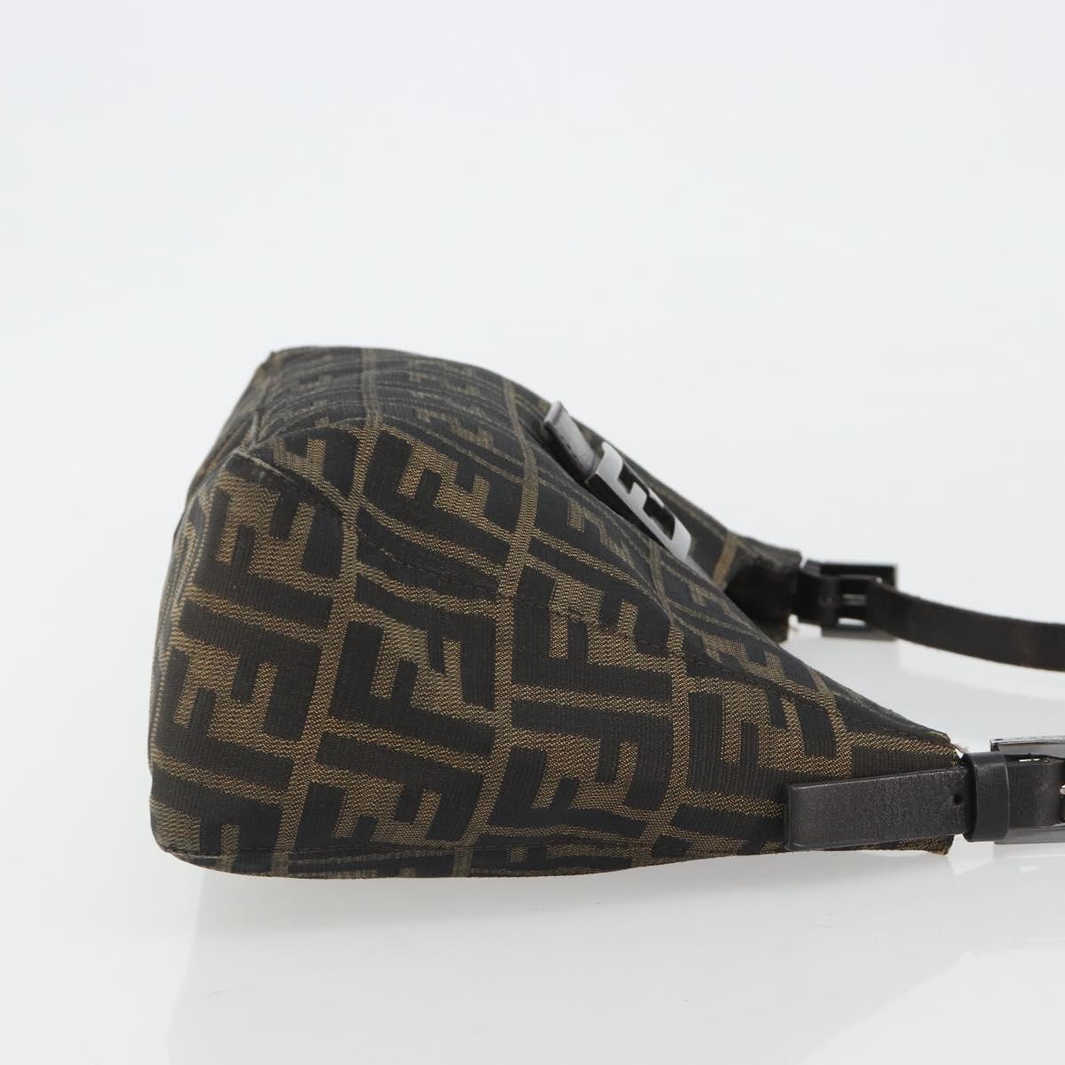 FENDI Zucca Canvas Baguette Bag Nero Marrone Originale | Mamma Baguette