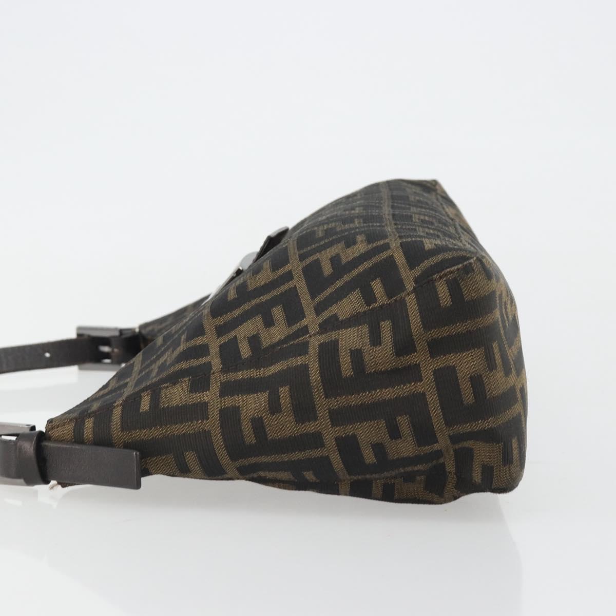 FENDI Zucca Canvas Baguette Bag Nero Marrone Originale | Mamma Baguette