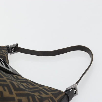 FENDI Zucca Canvas Baguette Bag Nero Marrone Originale | Mamma Baguette