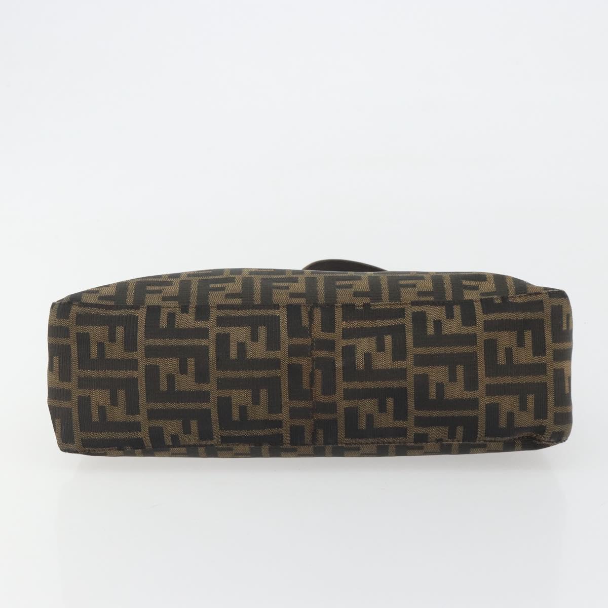 FENDI Zucca Canvas Baguette Bag Nero Marrone Originale | Mamma Baguette