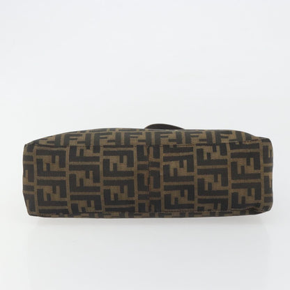 FENDI Zucca Canvas Baguette Bag Nero Marrone Originale | Mamma Baguette