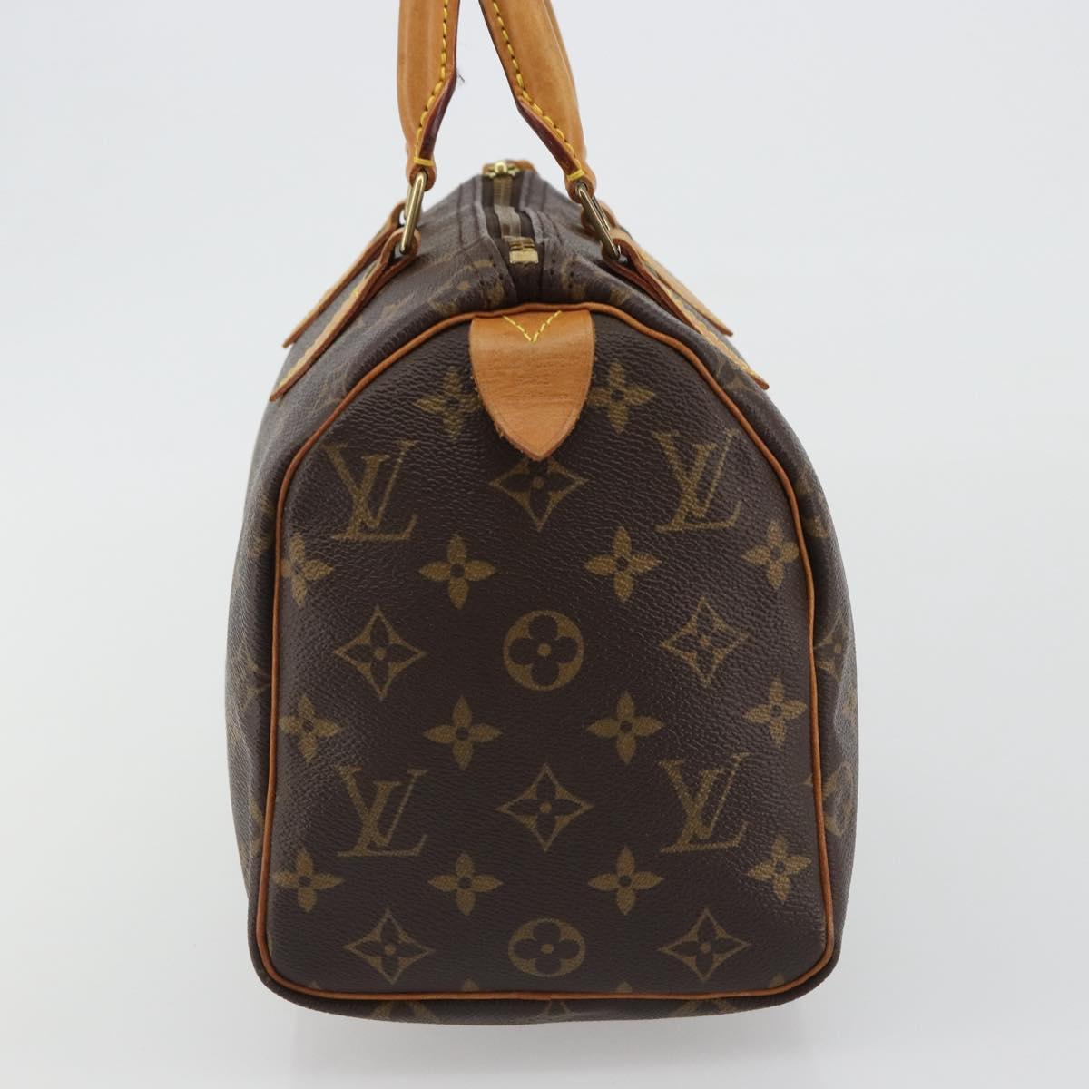 Louis Vuitton Speedy 25 Monogram Canvas Handbag Authentic am12008A - photo 3