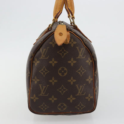 Louis Vuitton Speedy 25 Monogram Canvas Handbag Authentic am12008A - photo 4