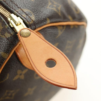 Louis Vuitton Speedy 35 Monogram Canvas Handbag Authentic am12014V - photo 9