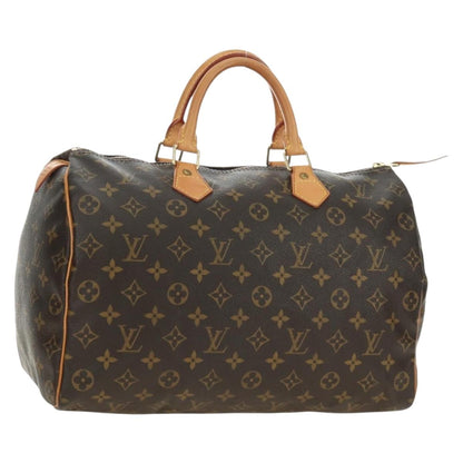Louis Vuitton Speedy 35 Monogram Canvas Handbag Authentic am12014V - photo 1