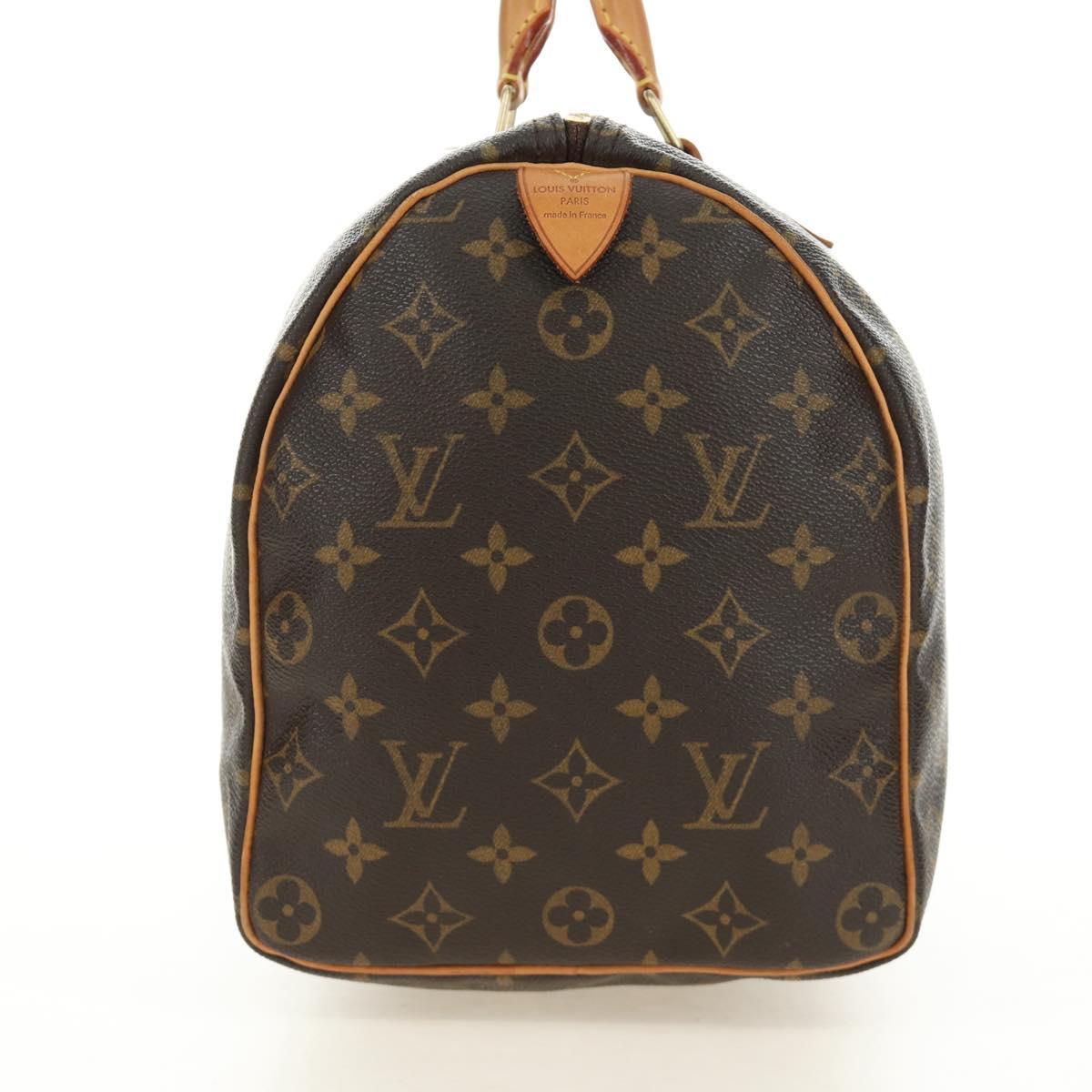 Louis Vuitton Speedy 35 Monogram Canvas Handbag Authentic am12014V - photo 4