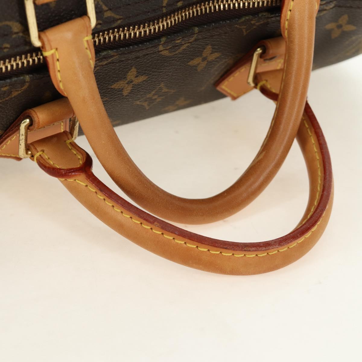 Louis Vuitton Speedy 35 Monogram Canvas Handbag Authentic am12014V - photo 7