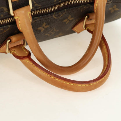 Louis Vuitton Speedy 35 Monogram Canvas Handbag Authentic am12014V - photo 7