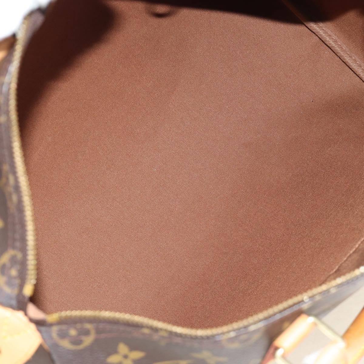 Louis Vuitton Speedy 35 Monogram Canvas Handbag Authentic am12023V - photo 9