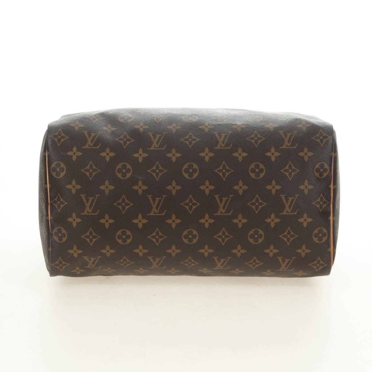 Louis Vuitton Speedy 35 Monogram Canvas Handbag Authentic am12023V - photo 5