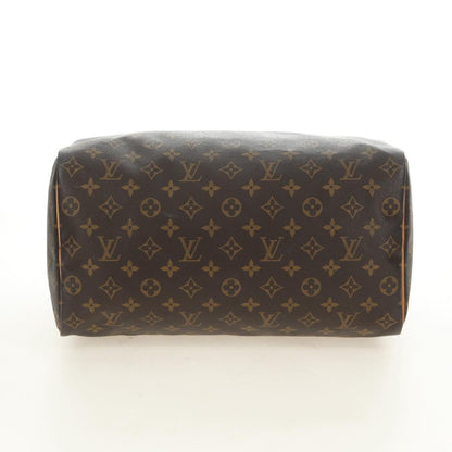 Louis Vuitton Speedy 35 Monogram Canvas Handbag Authentic am12023V - photo 5