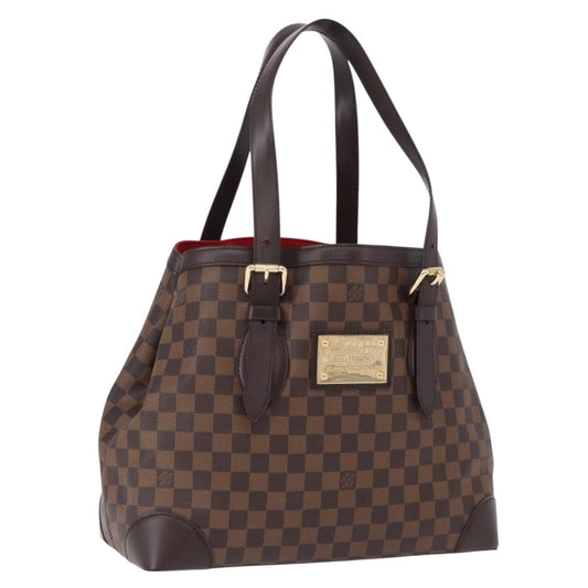 Louis Vuitton Damier Ebene Hampstead MM Tote Bag Authentic am12171V - photo 1