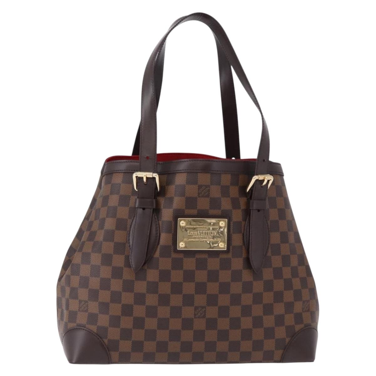 Louis Vuitton Damier Ebene Hampstead MM Tote Bag Authentic am12171V - photo 2