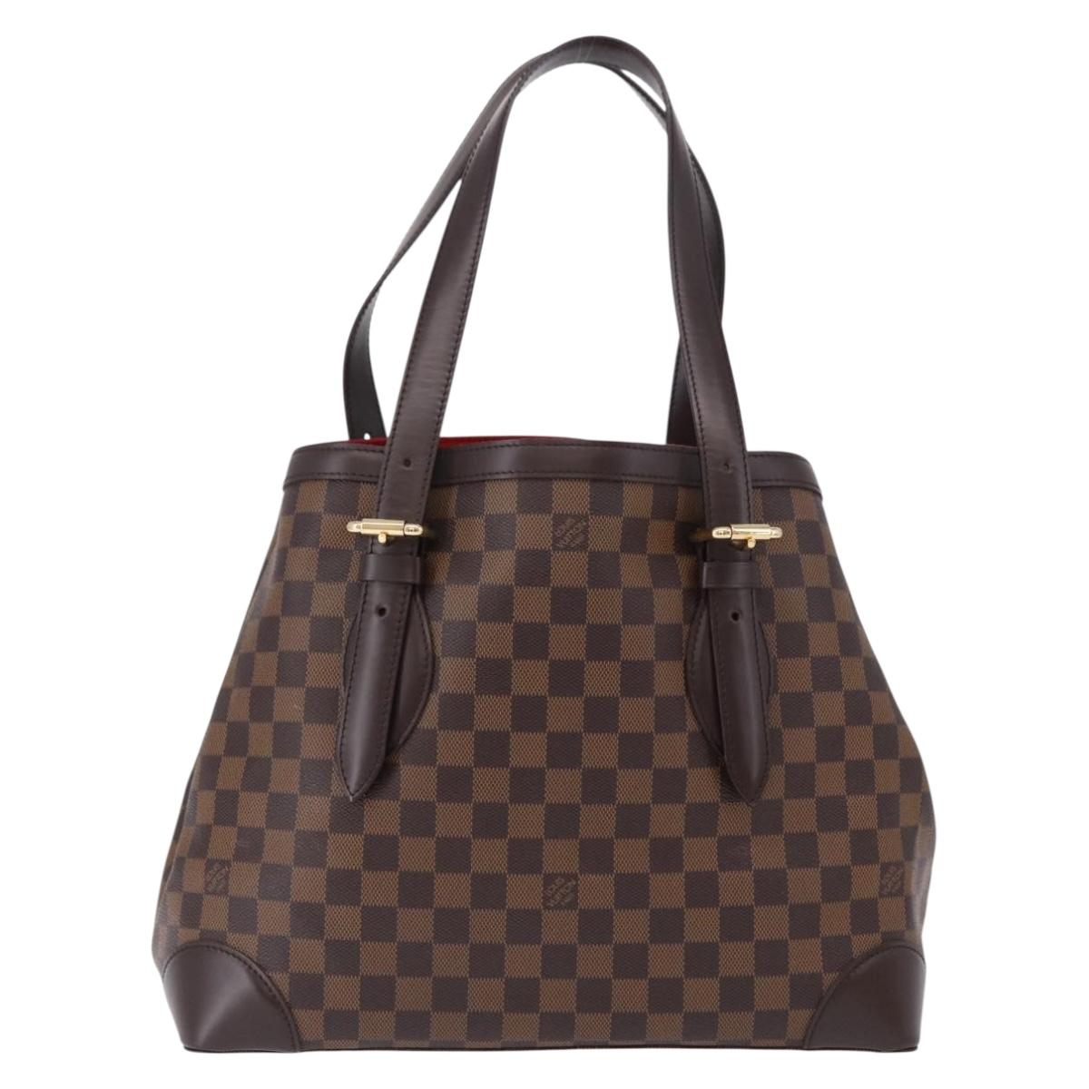 Louis Vuitton Damier Ebene Hampstead MM Tote Bag Authentic am12171V - photo 3
