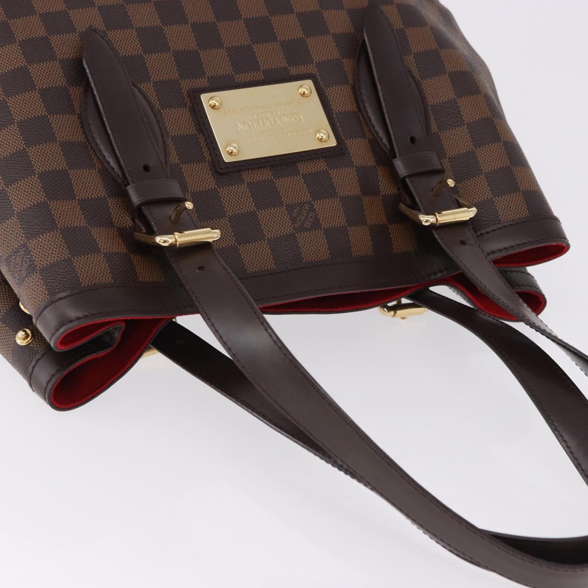 Louis Vuitton Damier Ebene Hampstead MM Tote Bag Authentic am12171V - photo 6