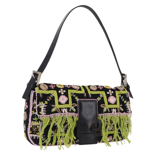 FENDI Beads Fringe Baguette Bag Multicolor Originale | Mamma Baguette Perline