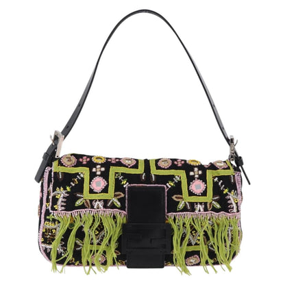 FENDI Beads Fringe Baguette Bag Multicolor Originale | Mamma Baguette Perline