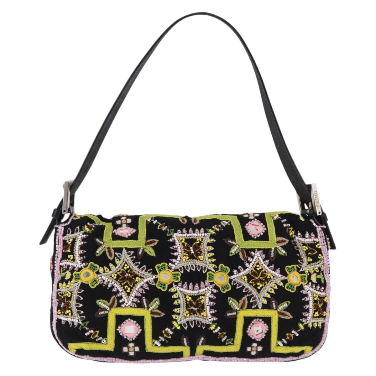 FENDI Beads Fringe Baguette Bag Multicolor Originale | Mamma Baguette Perline