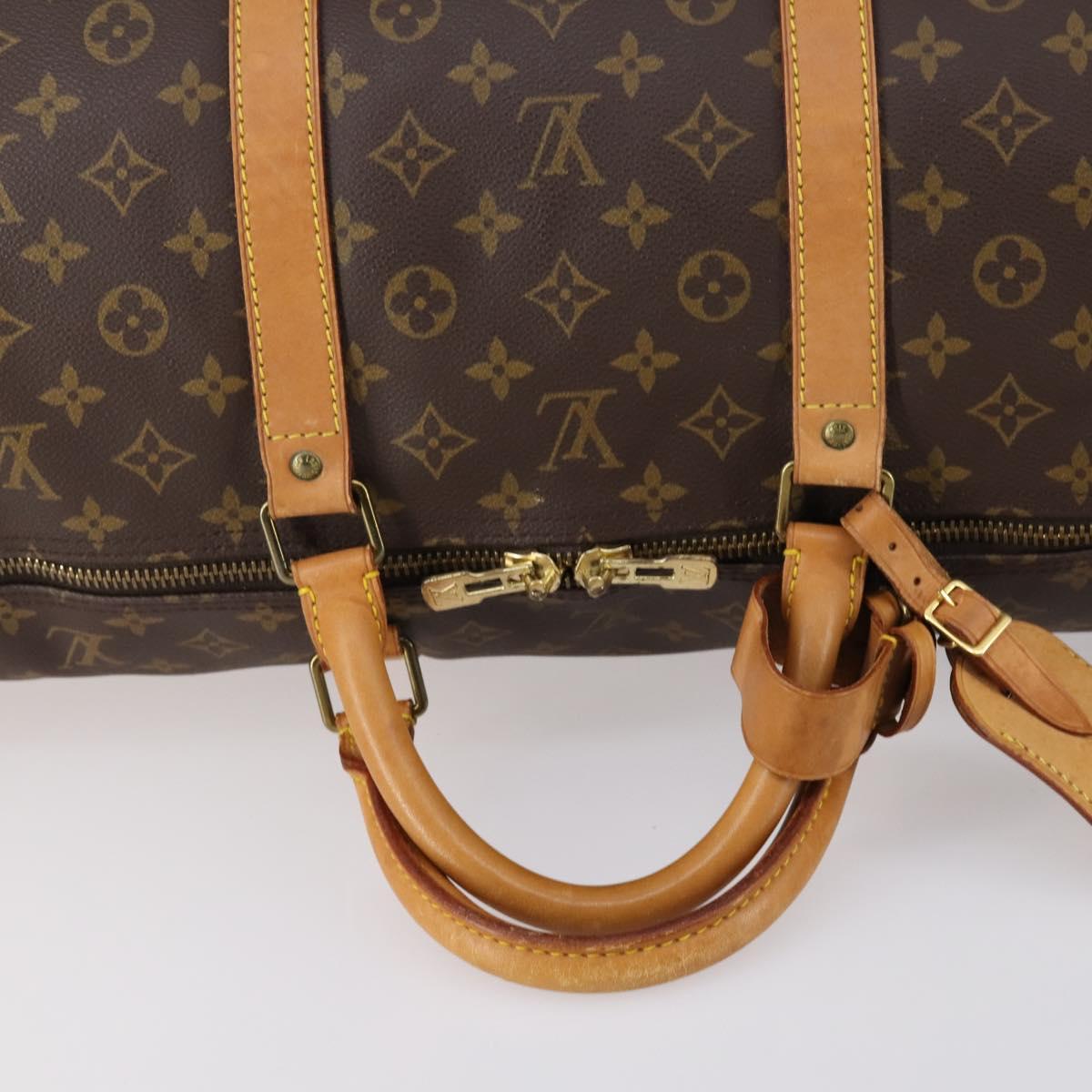 Louis Vuitton Keepall 60 Monogram Boston Bag Authentic am9334 - photo 7