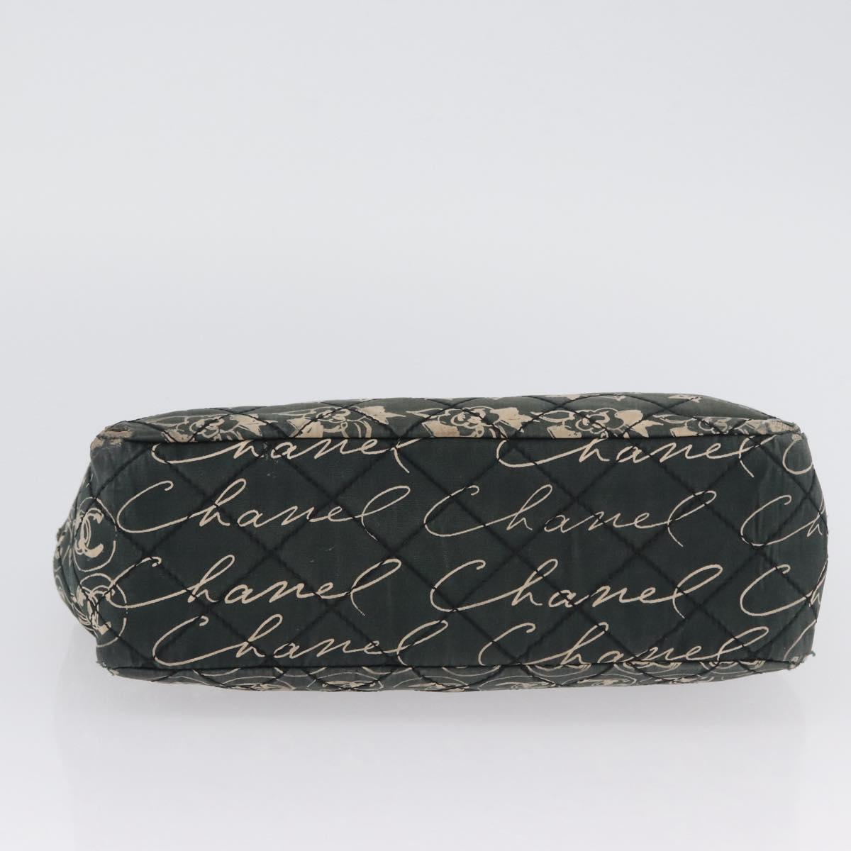 CHANEL Matelasse Chain Bag Verde Originale | Nylon Oro