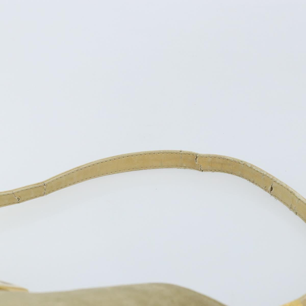 FENDI Mamma Baguette Bag Camoscio Beige Originale | Borsa Vintage Oro