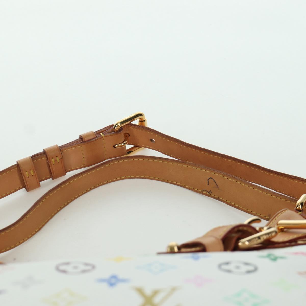 Louis Vuitton Multicolor Greta Handbag White Authentic BA11354V - photo 9