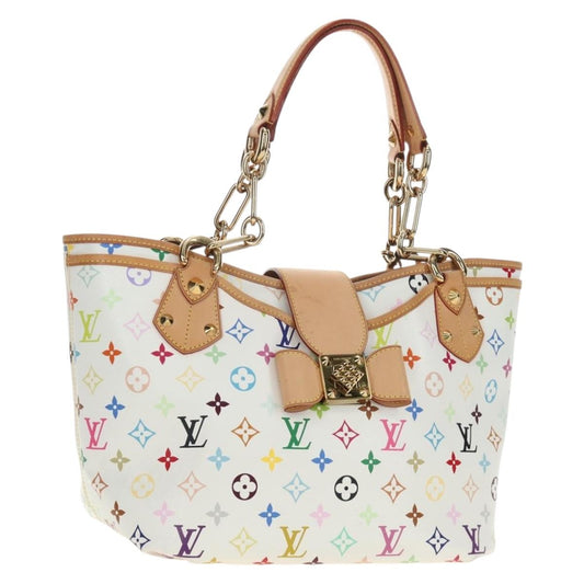 Louis Vuitton Multicolor Annie GM Tote Bag White Authentic BA13672SAV - photo 1