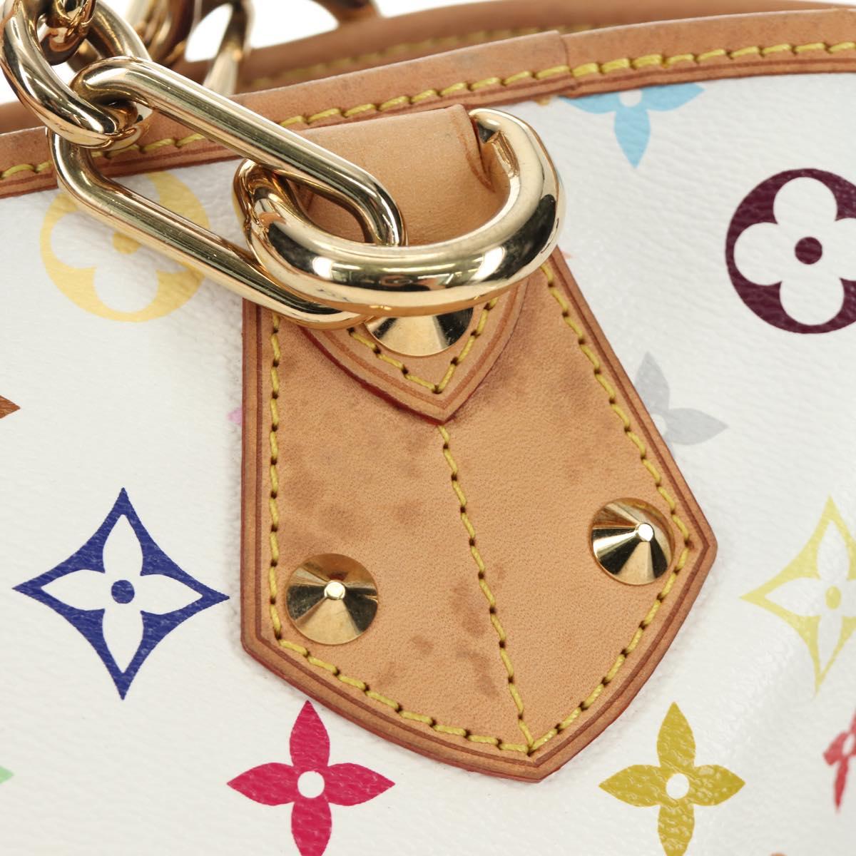 Louis Vuitton Multicolor Annie GM Tote Bag White Authentic BA13672SAV - photo 3