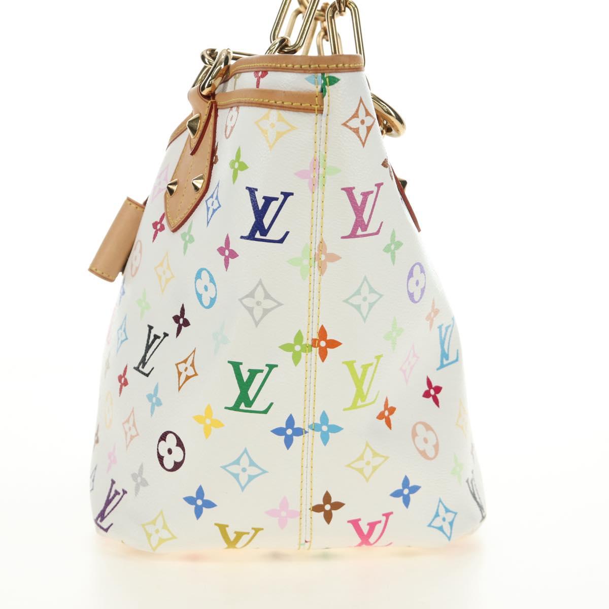 Louis Vuitton Multicolor Annie GM Tote Bag White Authentic BA13672SAV - photo 5