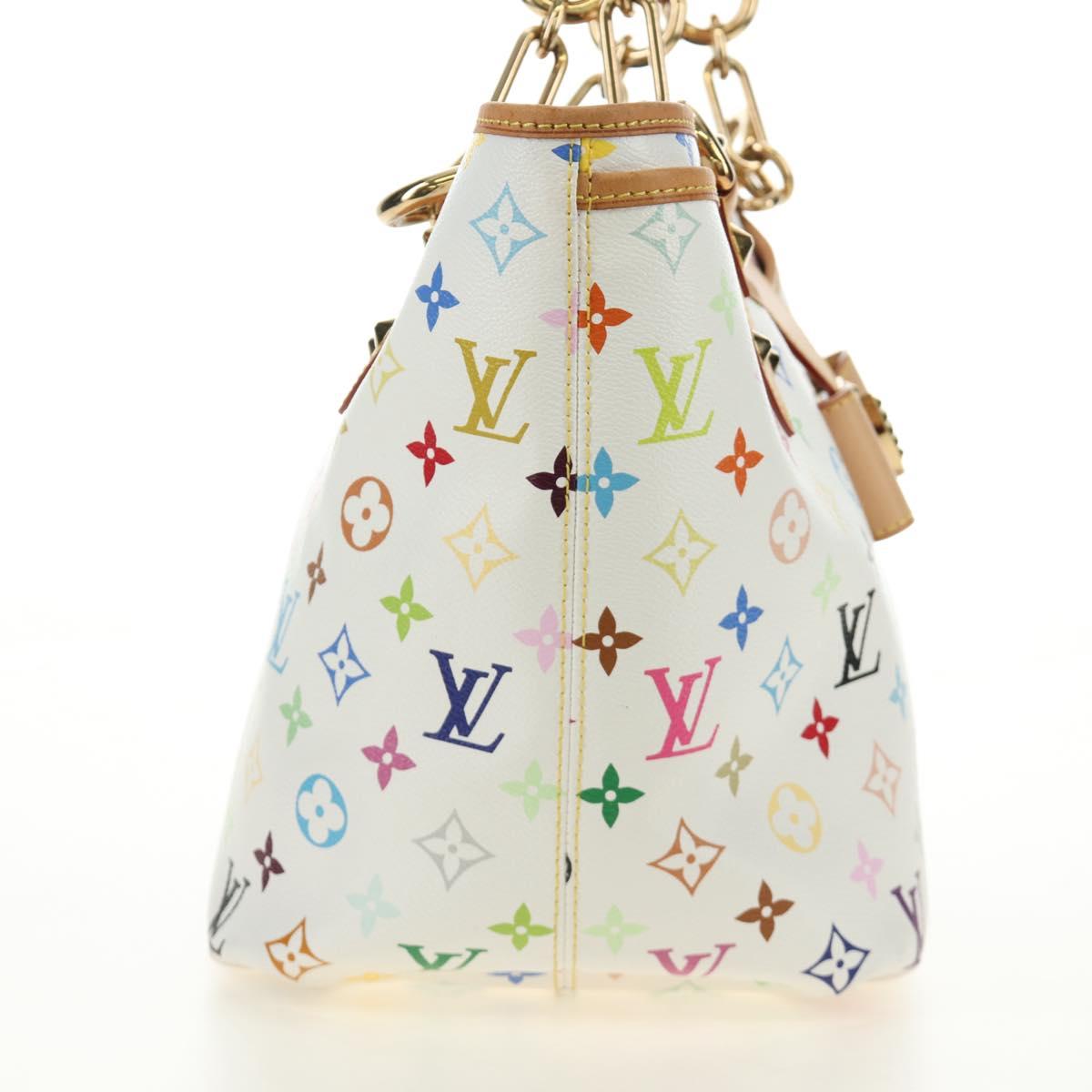 Louis Vuitton Multicolor Annie GM Tote Bag White Authentic BA13672SAV - photo 6