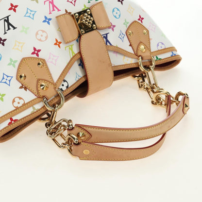 Louis Vuitton Multicolor Annie GM Tote Bag White Authentic BA13672SAV - photo 8