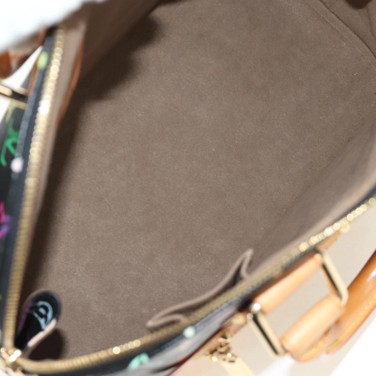 Louis Vuitton Monogram Multicolor Alma Handbag Black Authentic BA13683SAV - photo 10