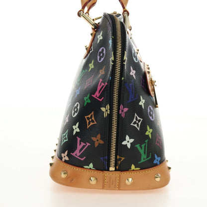 Louis Vuitton Monogram Multicolor Alma Handbag Black Authentic BA13683SAV - photo 4