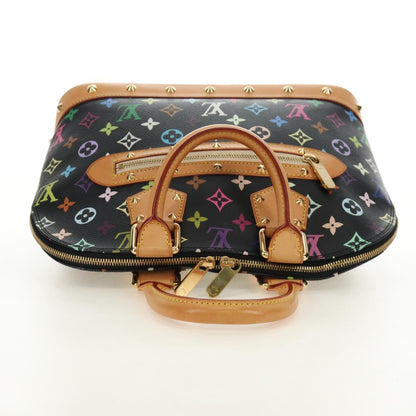 Louis Vuitton Monogram Multicolor Alma Handbag Black Authentic BA13683SAV - photo 6