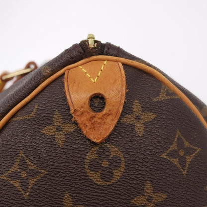 Louis Vuitton Speedy 35 Monogram Canvas Handbag Authentic BA13690V - photo 9