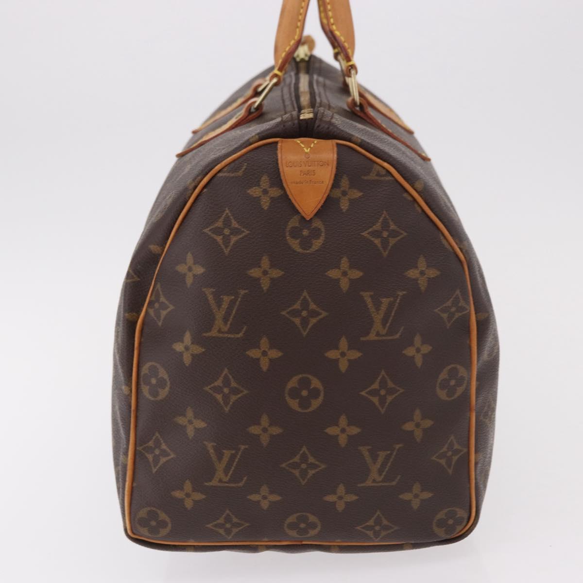 Louis Vuitton Speedy 35 Monogram Canvas Handbag Authentic BA13690V - photo 4