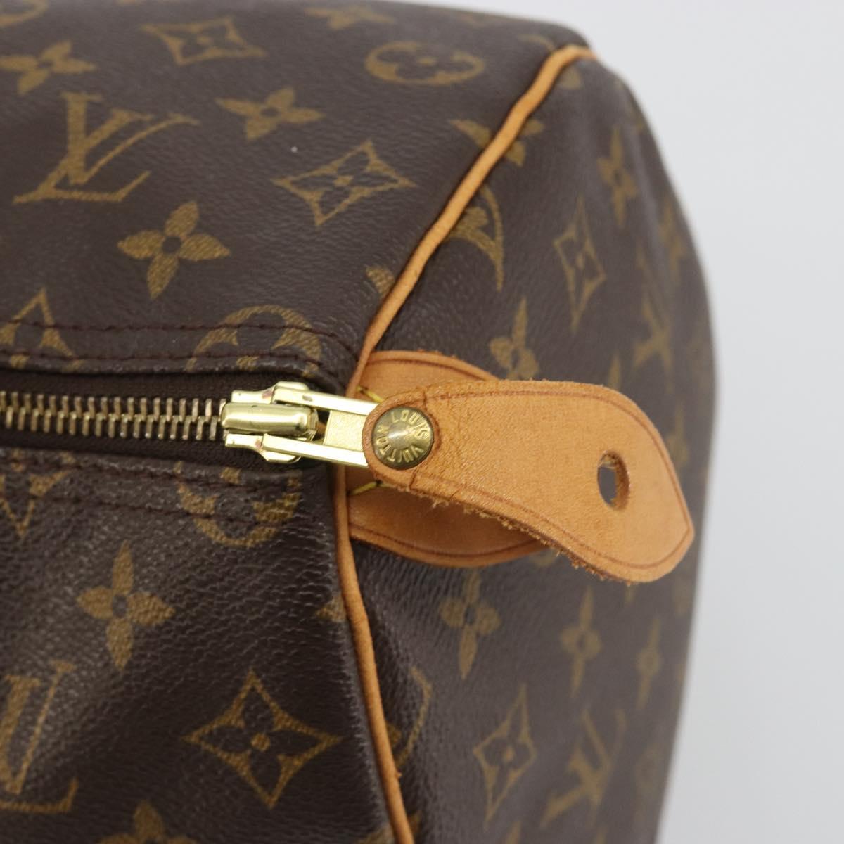 Louis Vuitton Speedy 35 Monogram Canvas Handbag Authentic BA13692V - photo 9