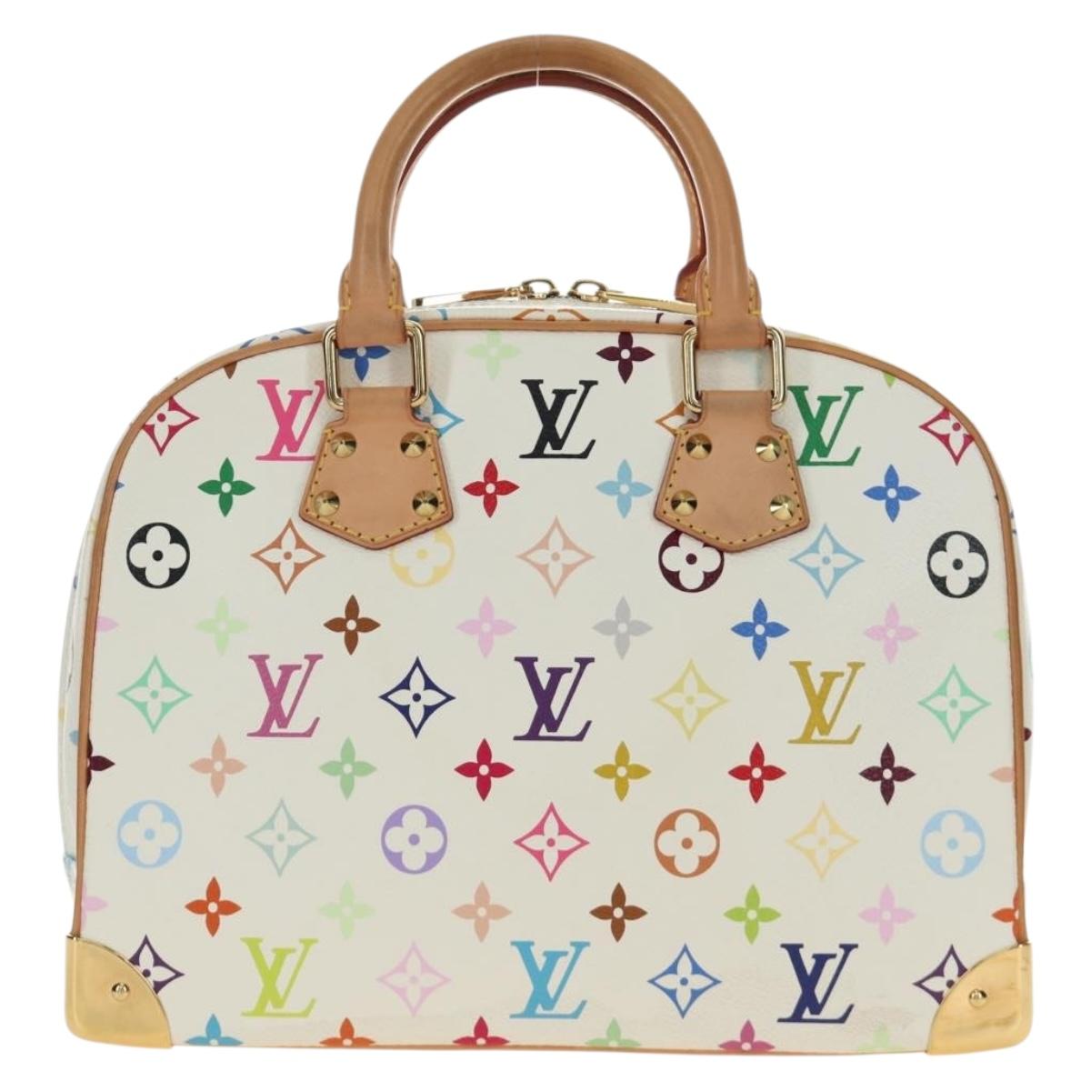 Louis Vuitton Multicolor Trouville Handbag White Authentic BA13774V - photo 2