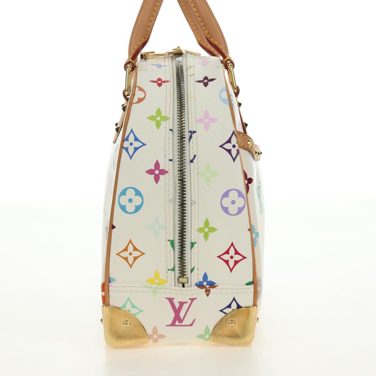 Louis Vuitton Multicolor Trouville Handbag White Authentic BA13774V - photo 4
