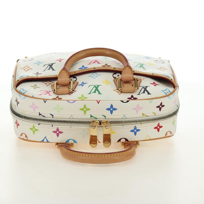 Louis Vuitton Multicolor Trouville Handbag White Authentic BA13774V - photo 6