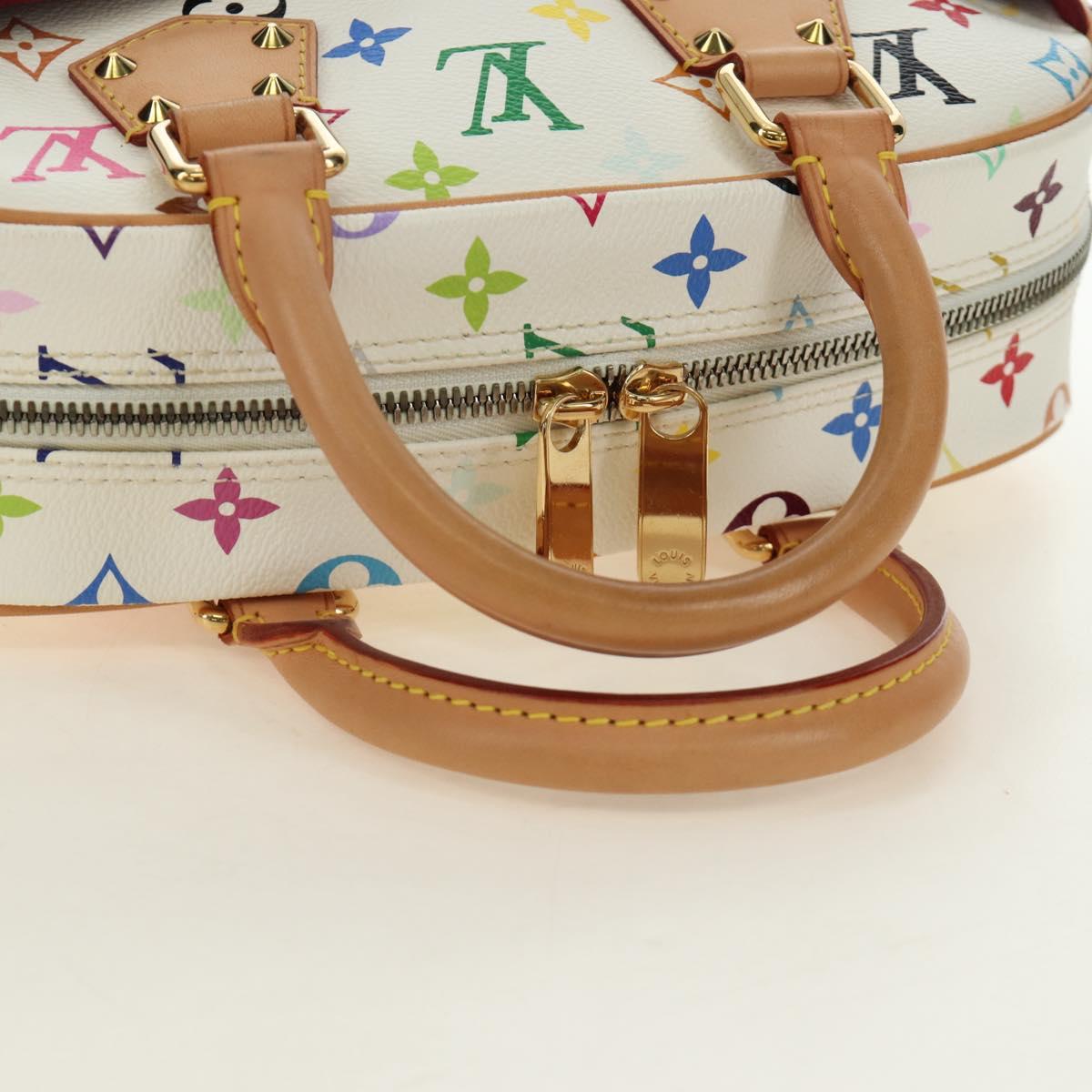 Louis Vuitton Multicolor Trouville Handbag White Authentic BA13774V - photo 7
