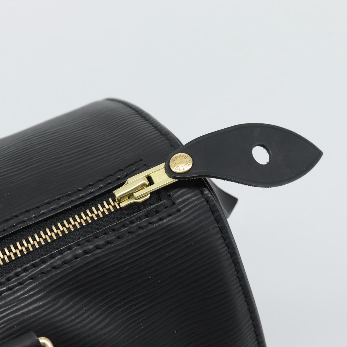 Louis Vuitton Epi Speedy 30 Handbag Noir Black Authentic BA13894A - photo 10