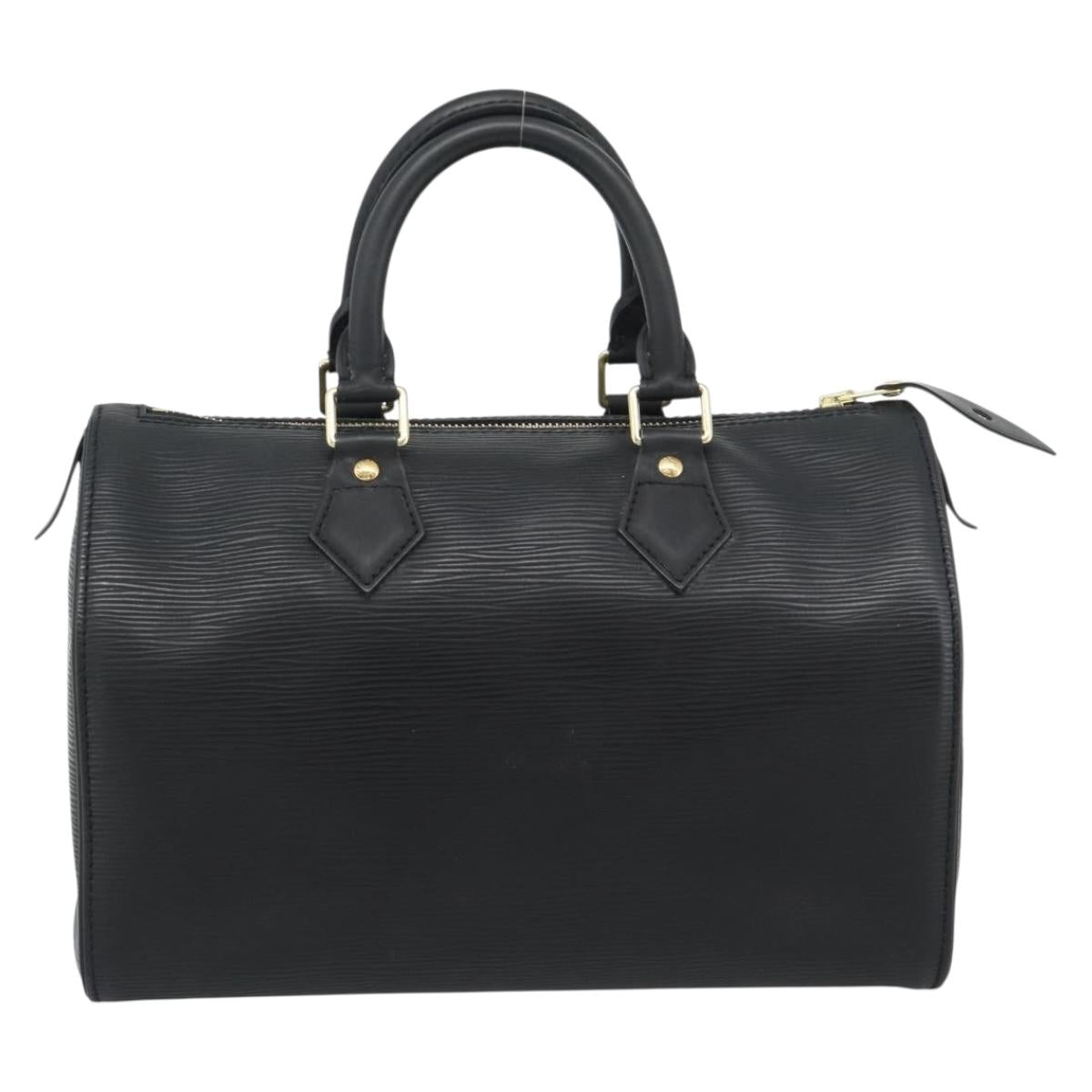 Louis Vuitton Epi Speedy 30 Handbag Noir Black Authentic BA13894A - photo 2