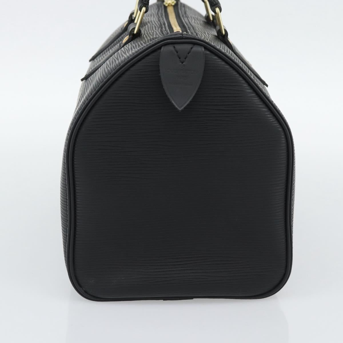 Louis Vuitton Epi Speedy 30 Handbag Noir Black Authentic BA13894A - photo 4