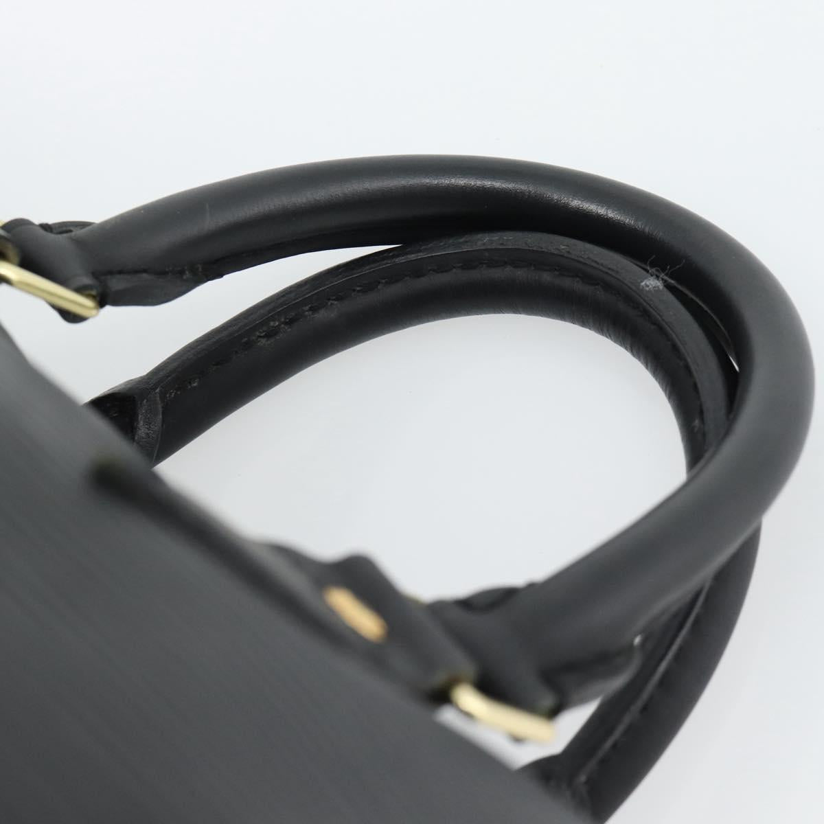 Louis Vuitton Epi Speedy 30 Handbag Noir Black Authentic BA13894A - photo 8