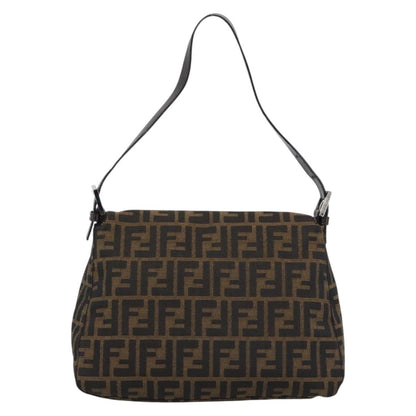 FENDI Zucca Canvas Baguette Bag Nero Marrone Originale | Mamma Baguette