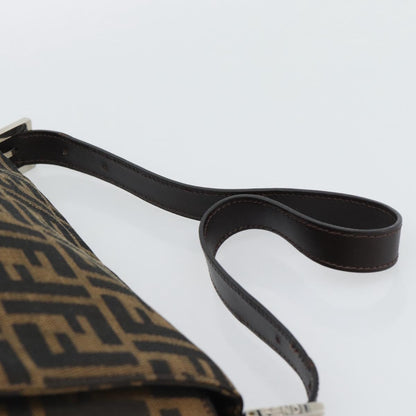 FENDI Zucca Canvas Baguette Bag Nero Marrone Originale | Mamma Baguette