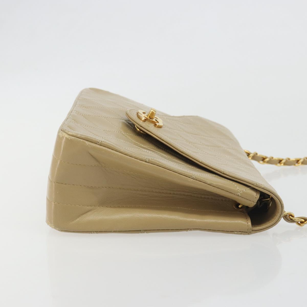 CHANEL Matelasse Chain Bag Beige Originale | Borsa a Catena Oro