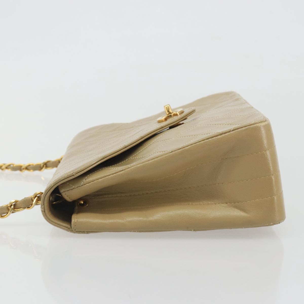 CHANEL Matelasse Chain Bag Beige Originale | Borsa a Catena Oro