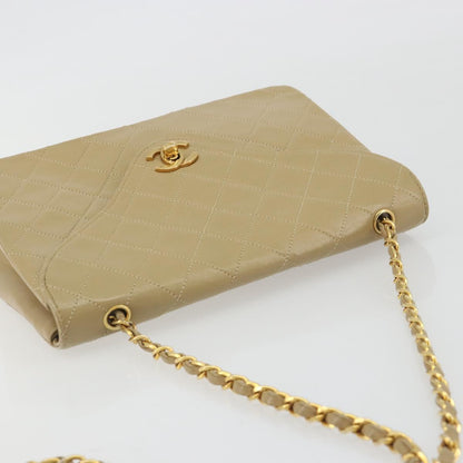 CHANEL Matelasse Chain Bag Beige Originale | Borsa a Catena Oro